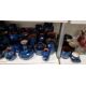Large quantity of Watcombe Torquay and similar blue and brown pottery decorated with birds, to - Image 4 of 4