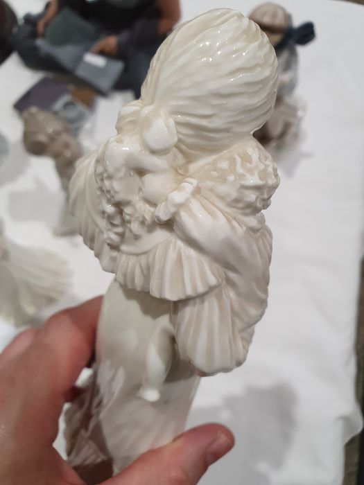 Coalport 'Queen Victoria' limited edition figure, five Royal Worcester figures 'First Steps', 'Sweet - Image 15 of 18