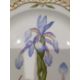 Royal Copenhagen 'Flora Danika' plate 'Iris Spuria L', no.3526 with pierced gilt serrated border, - Image 3 of 8