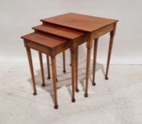 Mid century nest of three tables