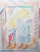 20th century print Chloe Fremantle Curwen Gallery poster, framed and glazed (45 x 60 cm)