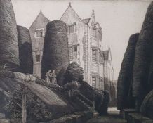 After F L Griggs (1876-1938) Etching Owlpen, signed in pencil lower right (18.5 x 23.5 cm)