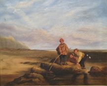 attributed   William Collins (1788-1857) Oil on ca