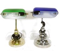 Two similar desk lamps (2)