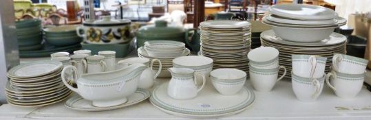 Royal Doulton Berkshire pattern part tea and dinner service, 20th century, printed black marks,