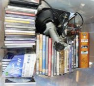 Nintendo WII with some games and steering wheel, to include Rayman, Mario and Sonic Olympic Games,