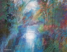 Pastel on board Jane Perkins 