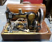 Jones and Family vintage sewing machine