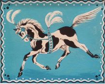 After Felicity Ashbee Colour print Piebald circus horse, together with After Felicity Ashbee
