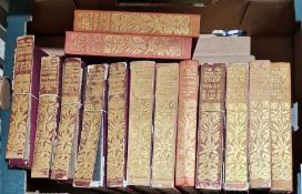 Kipling, Rudyard - The Works, Macmillan & Co 1913, edition deluxe, red cloth with embossed