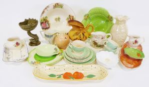 Assorted ceramics, to include Burleighware, Royal Winton, a part-dinner service Grindley 