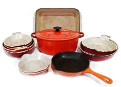 Le Creuset stainless steel saucepans, Berndes saucepans, Jamie Oliver by Tefal, Le Creuset casserole