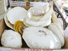 Doulton Burslem part dinner service 'Kathryn', registered number 251612, including large quantity