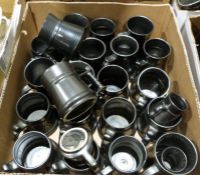 Large collection of Prinknash pottery to include vases, tankards, jugs, etc (3 boxes)