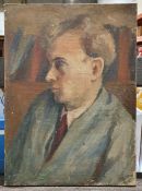 Large collection of portrait paintings, still life and landscape, mainly oil on canvas and oil on