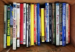 Transport Interest to include books on lorries, commercial vehicles, tractors, etc. (3  boxes)