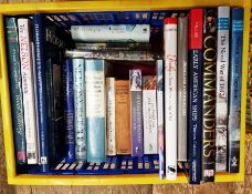 Naval history to include Nelson, an Encyclopaedia of Naval History, etc (3 boxes)