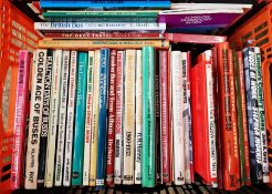 Transport, a quantity of bus and tram related books (3 boxes)