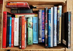 Motoring and motor racing books to include Dumont 