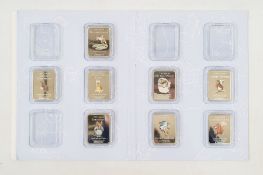 The World of Peter Rabbit Ingot Collection with 8 ingots including Jeremy Fisher, Johnny Town-Mouse,