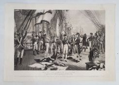 Black and white engraving after painting by Thomas Davidson 