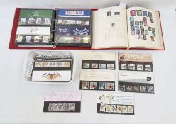 GB: Windsor purposed Album with defin./commem. KGVI on, mint & used, plus Alpha Major album full