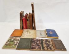 Assorted volumes to include Baedeker's Southern Germany, red cloth, dj very bumped 