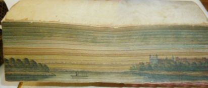 Double fore edge painting [ Sarah Ellis] 