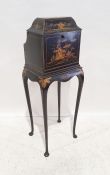 20th century telephone table in the chinoiserie taste, with Army & Navy Stores, Victoria Street,