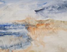Willis (20th century school) Watercolour and acryllic on paper 