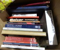 Collection of books and magazines, mainly on art to include A World History of Art revised 7th