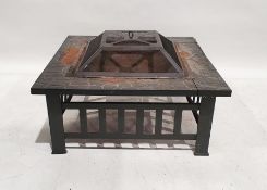 Modern metal fire pit by 