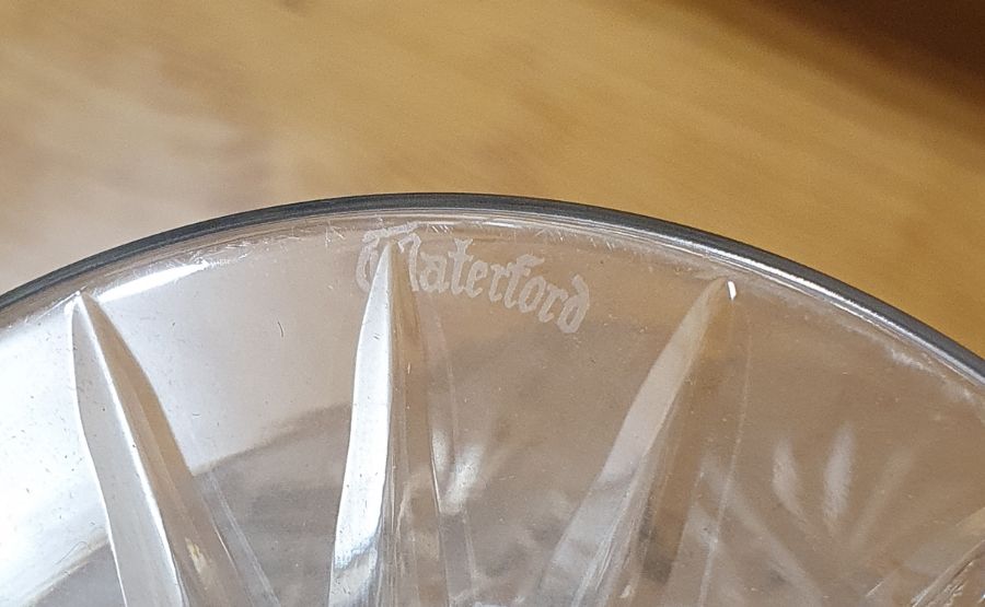 Collection of assorted glassware comprising a cut glass jug with bands of laurels, 16cm high, a - Image 2 of 3