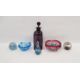 Collection of coloured glassware comprising a Caithness sea-orchard paperweight, limited edition - Image 1 of 4