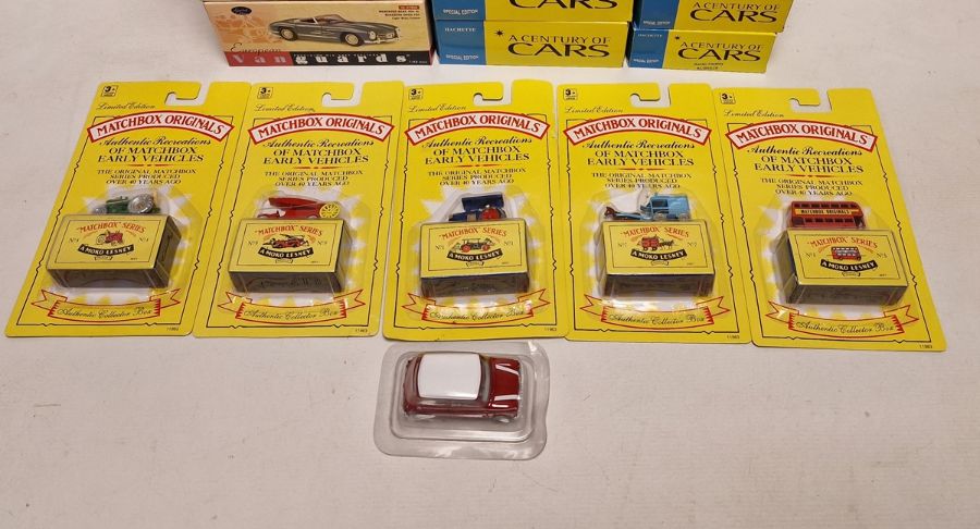 Twenty-one boxed Corgi, Vanguards & Matchbox diecast model cars to include full set of Matchbox - Image 2 of 2