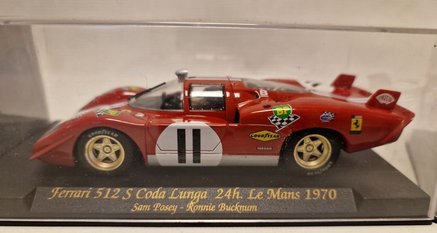 Four cased Fly Car Model slot cars to include 365 GTB/4 "Daytona" 24h. Le Mans 1972, Ferrari 512 S - Image 3 of 4