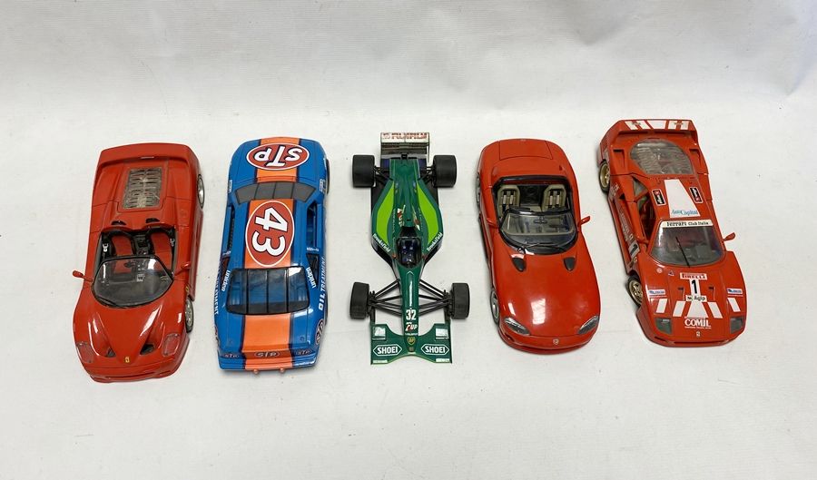 Ertl 1/18 Scale Diecast model car 7801 Pontiac #43 Richard Petty STP Bobby Hamilton together with - Image 2 of 3