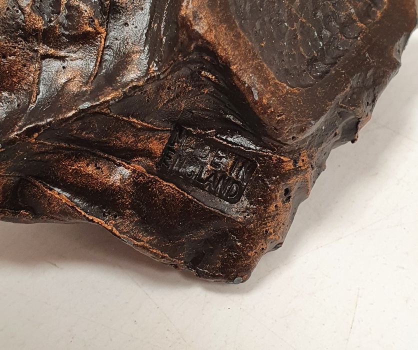 Pair of Albany Fine China Limited birds on bronze branches, one inscribed 'Nut Hatch' and the - Image 3 of 16