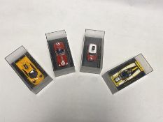 Four Ixo diecast model cars to include LM1960 Ferrari TR60 #11 Winner Le Mans 1960, MOC086 McLaren