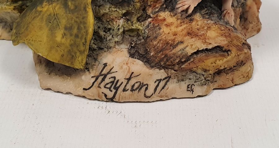 Pair of Albany Fine China Limited birds on bronze branches, one inscribed 'Nut Hatch' and the - Image 6 of 16