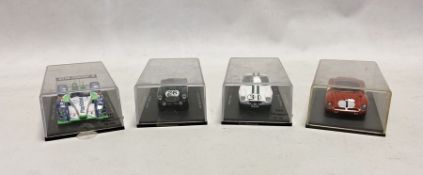 Four Spark diecast model cars to include S0143 Pescarlo c60-Judd NO.17 2nd LM 2006, S0805 Austin