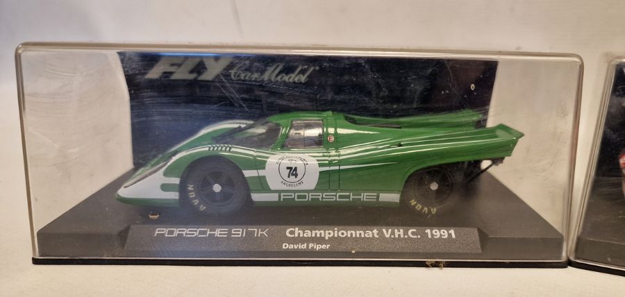 Four cased Fly Car Model slot cars to include 365 GTB/4 "Daytona" 24h. Le Mans 1972, Ferrari 512 S - Image 2 of 4