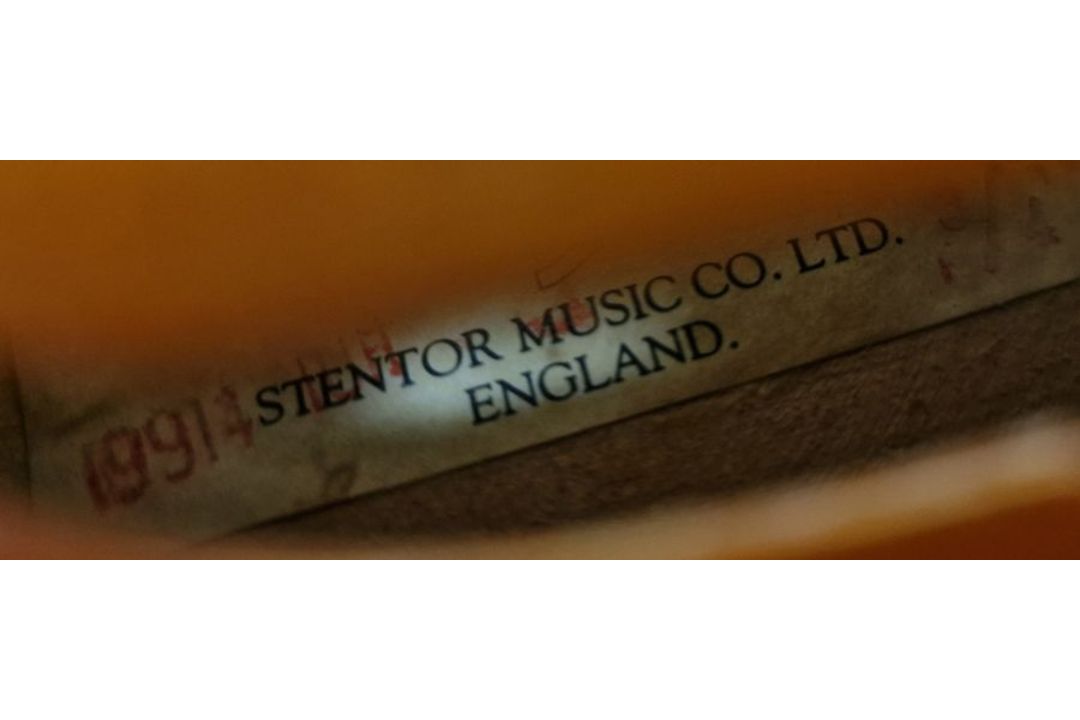 Students violin with case made by The Stentor Music Company - Image 4 of 5