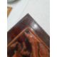 Set of three lacquered carved wood panels of figures and musicians in lakeside gardens, others - Image 26 of 26