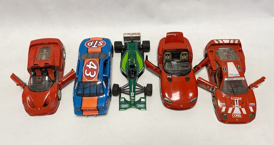 Ertl 1/18 Scale Diecast model car 7801 Pontiac #43 Richard Petty STP Bobby Hamilton together with - Image 3 of 3