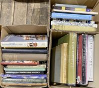 Deftware - English and Dutch interest  to include  'English Delftware Drug Jars', 'The Collection of