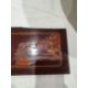 Set of three lacquered carved wood panels of figures and musicians in lakeside gardens, others - Image 5 of 26
