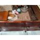 A crocodile skin suitcase, early to mid 20th century, gilt lettering stamped for John Bagshaw & - Image 31 of 36