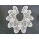 Antique lace collars and shawls, needlepoint, Nottingham lace, etc. x 5 and  a vintage brown net - Image 1 of 6