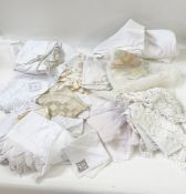 Large quantity of table linen to include cut and drawn thread table cloths and breakfast cloths,
